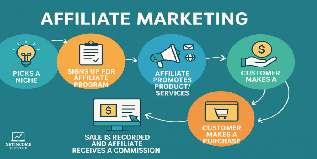 Affiliate marketing infographic